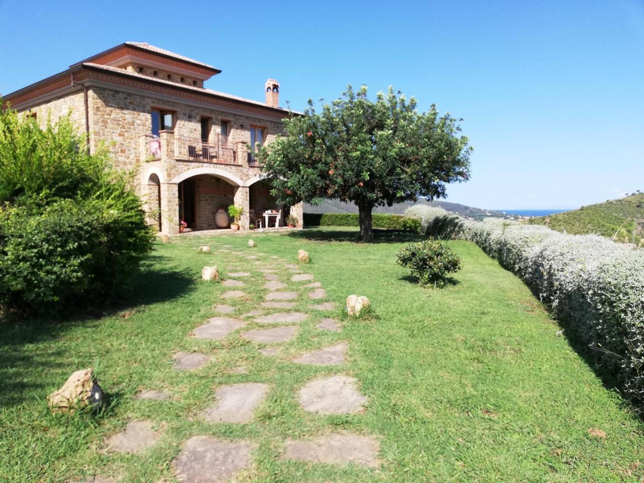 Sulle Onde Della Collina Villa Montecorice Ngoại thất bức ảnh