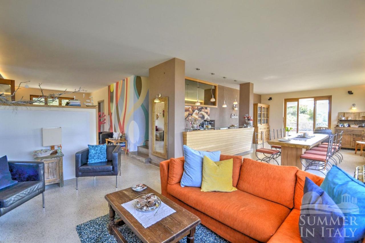 Sulle Onde Della Collina Villa Montecorice Ngoại thất bức ảnh